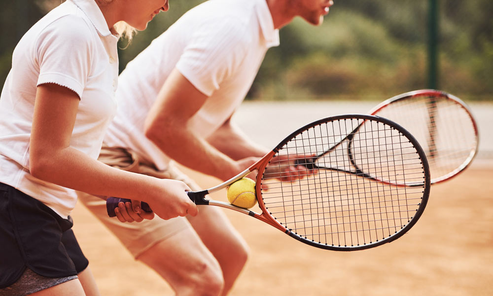 Erwachsenen Tennistraining